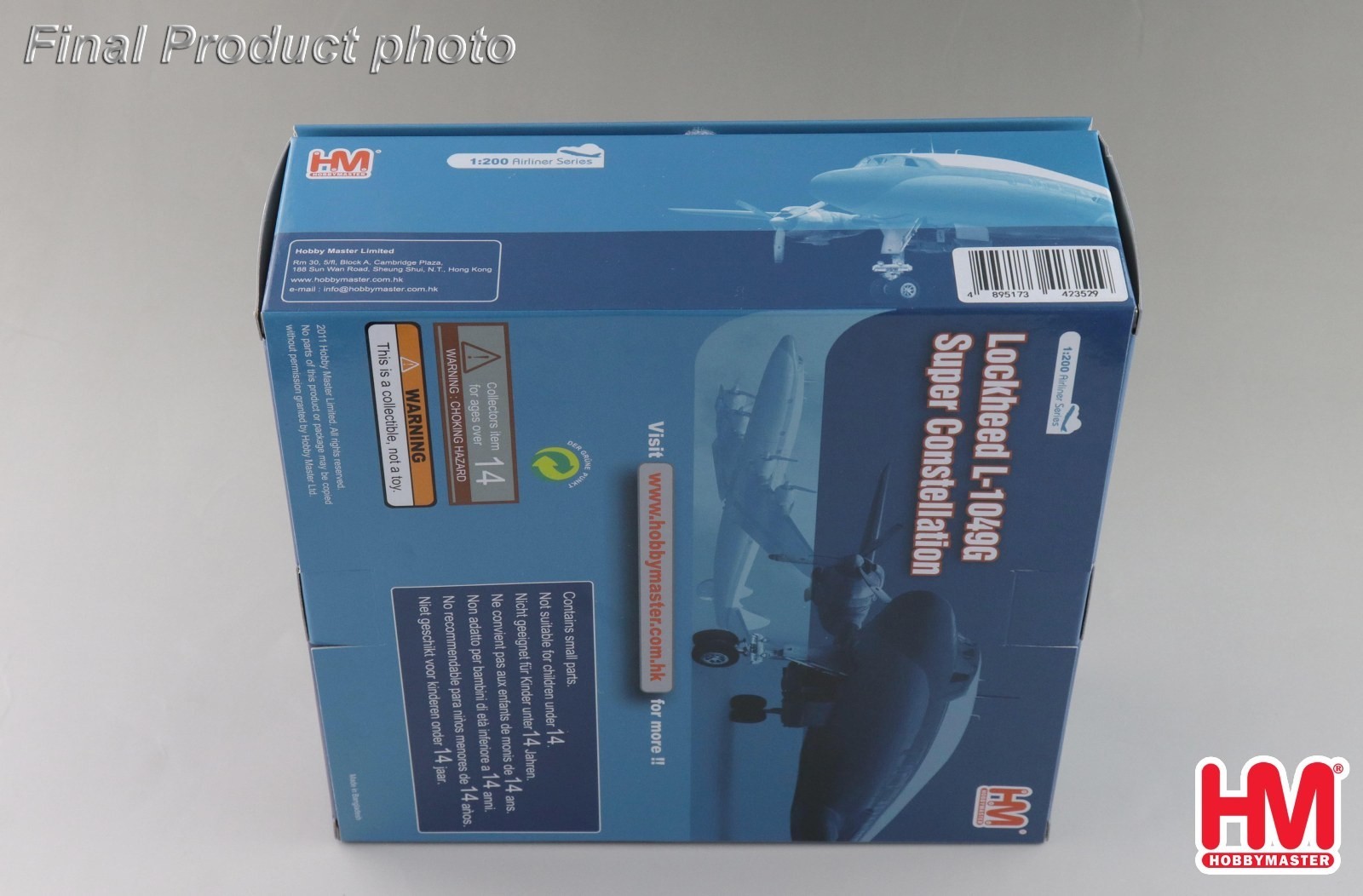Hobby Master 1/200 Lockheed C-121G Super Constellation NASA 421 1969 HL9025