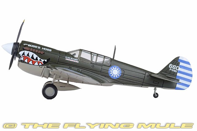 De Agostini 1:72 P-40N Warhawk CACW 3rd FG, 7th FS William Reed Boss’s Hoss