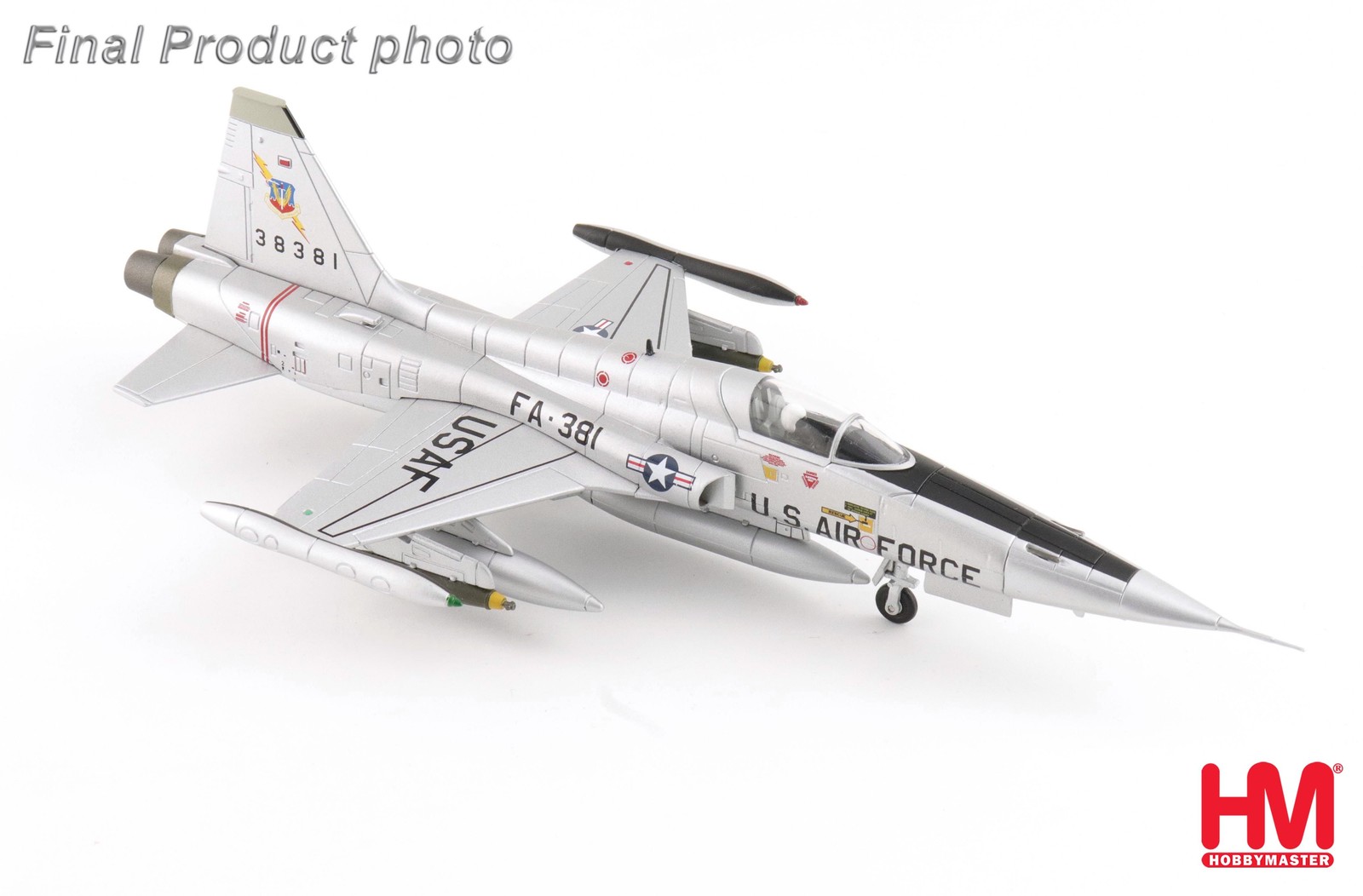 HOBBY MASTER 1:72 HA33007 US Air Force F-5A USAF, 38381 Alloy Aircraft Model