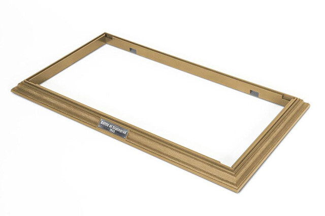881001C Forces of Valor 1/32 Model Walnut Medium Display Base Frame