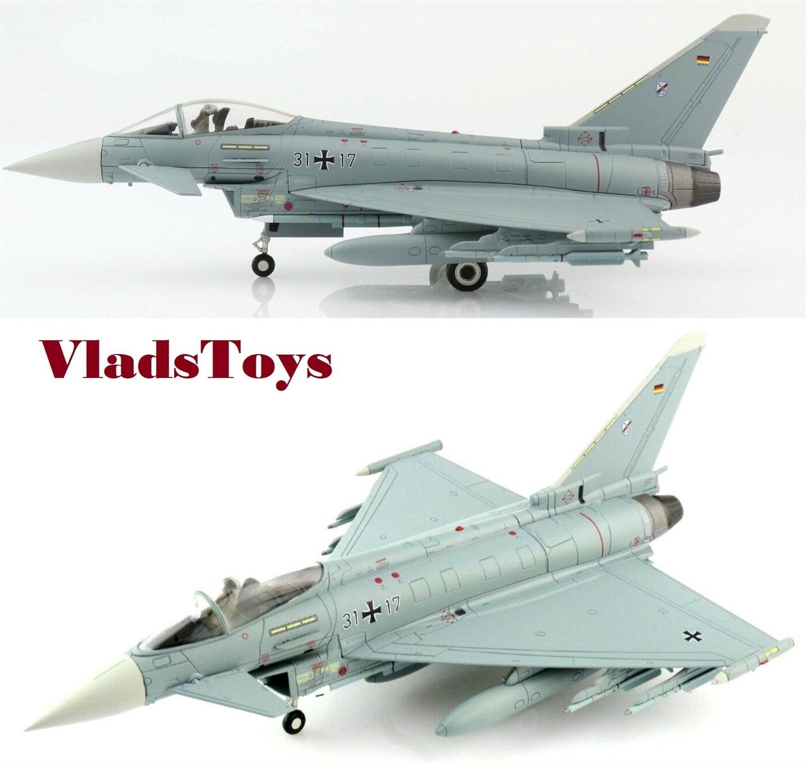 Hobby Master 1/72 Eurofighter EF-2000 Typhoon S Luftwaffe TaktLwG 31 HA6612