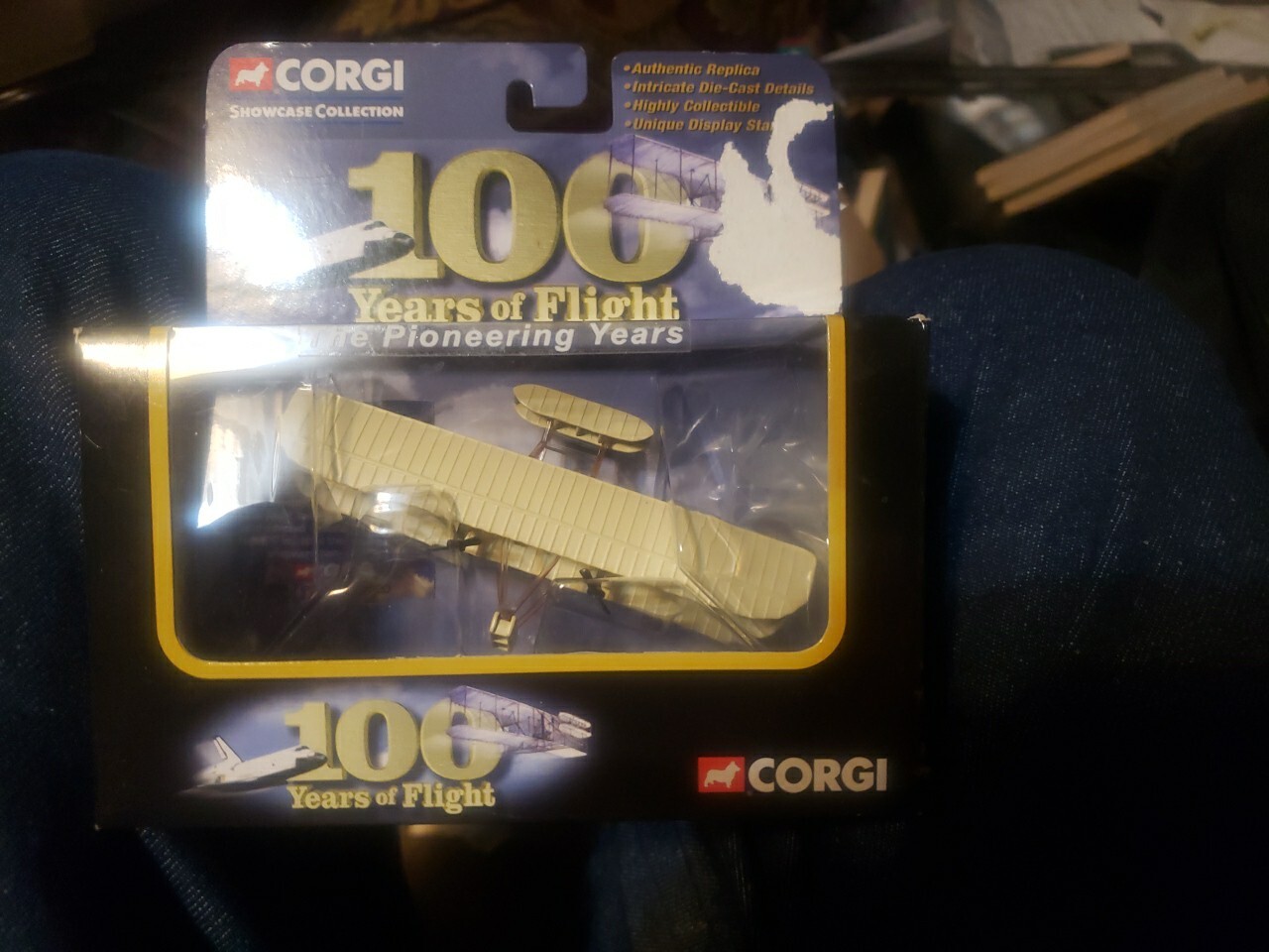 Corgi 100 Years of Flight Kitty Hawk Wright Brothers Flyer Airplane “Pioneering”