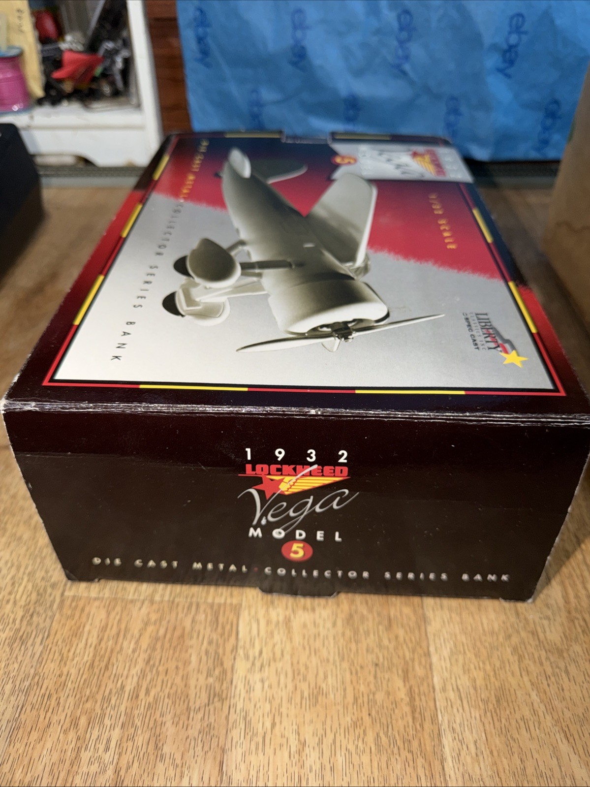 1932 lockheed vega model 5 pepsi Plane Diecast New