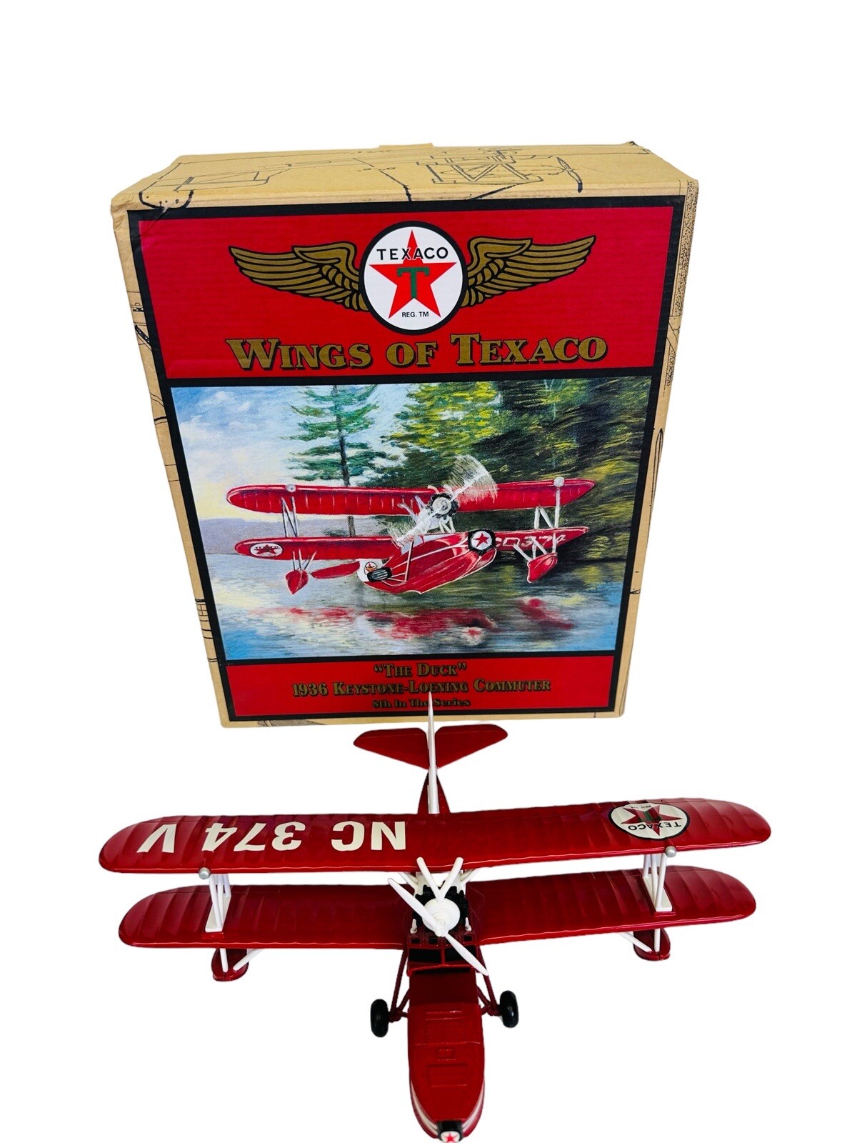 Wings Of Texaco 1936 Keystone-Loening Commuter The Duck 8 in Series Pre-owned