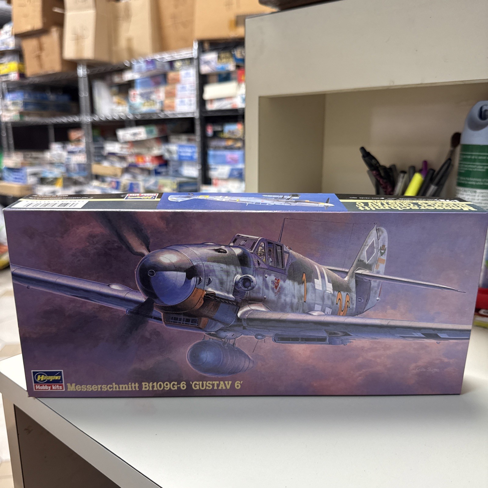 1:72 Hasegawa 51317 Messerschmitt Bf109G-6 Gustav 6 Model Kit PM0889