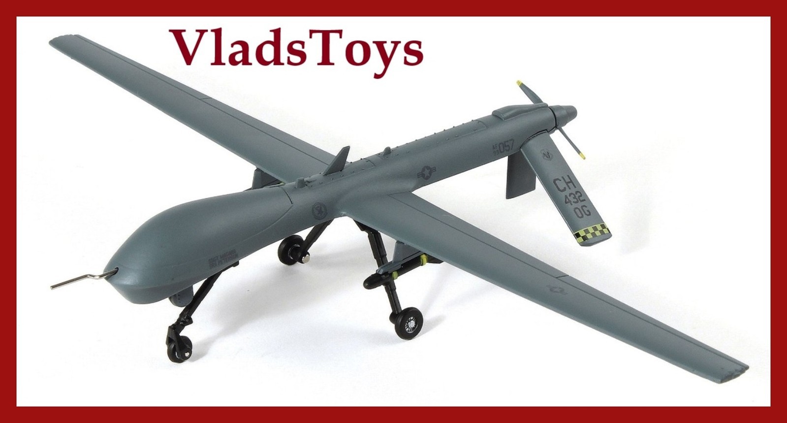 Air Force 1 MQ-1 Predator Drone 1/72 Scale USAF 432nd WG, Creech AFB NV AF1-0015