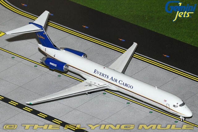 GeminiJets 1:200 MD-88 Everts Air Cargo N965CE