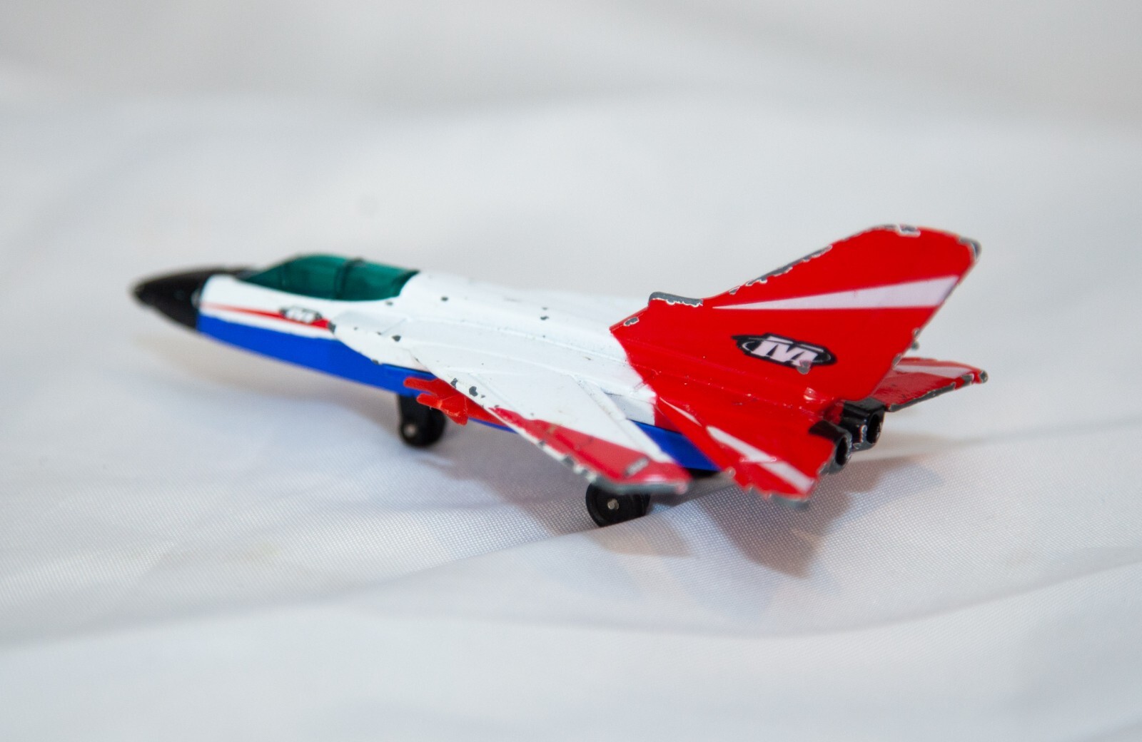 2000 Matchbox Tornado SB 22 Diecast plane 1:72 Red White & Blue Jet