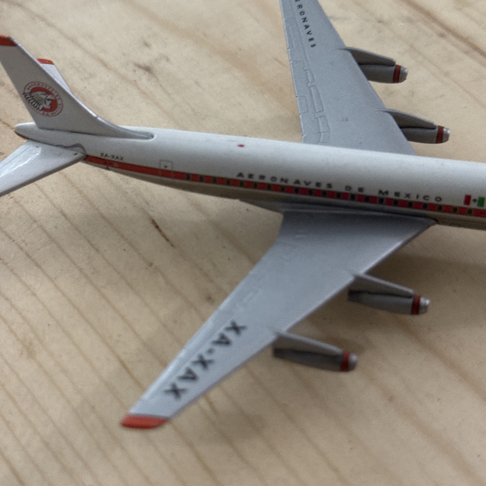 Gemini jets 1:400 Aeronaves De Mexico Dc-8-21 RN# xa-Xax
