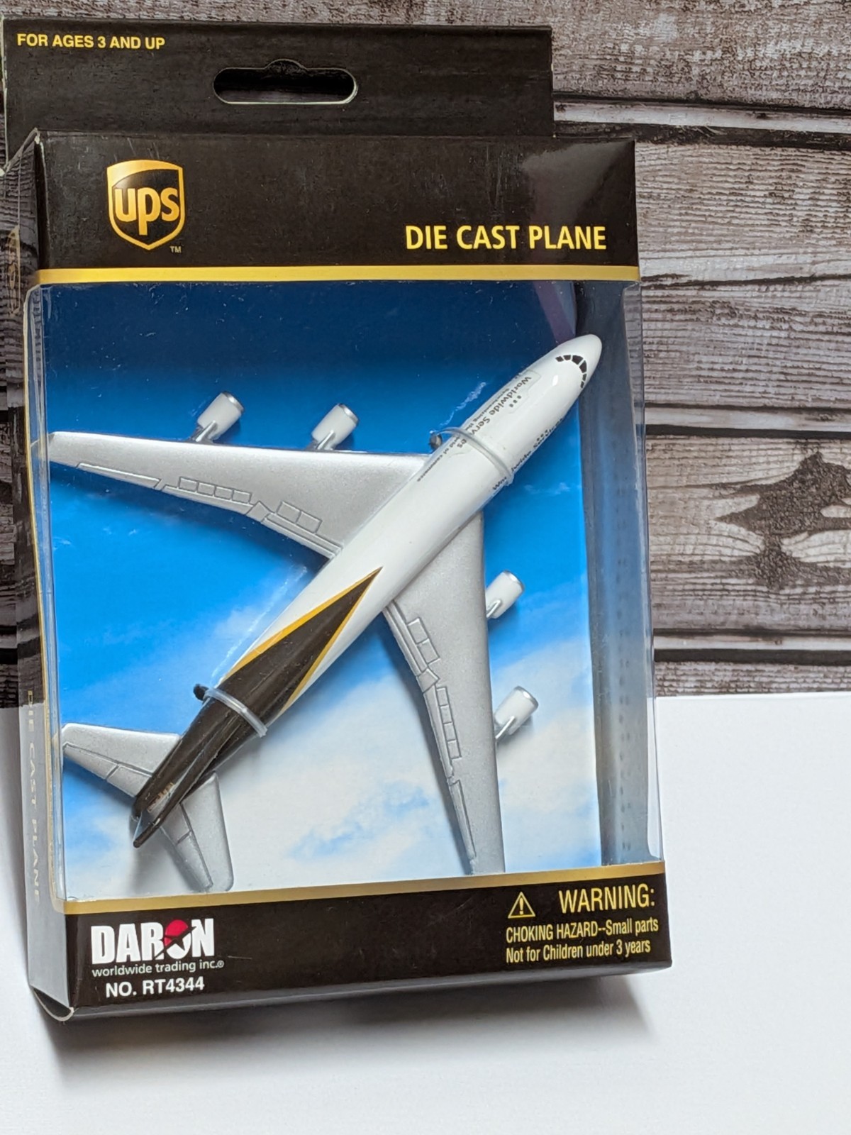 Daron UPS Diecast Airplane Model Plane RT 4344