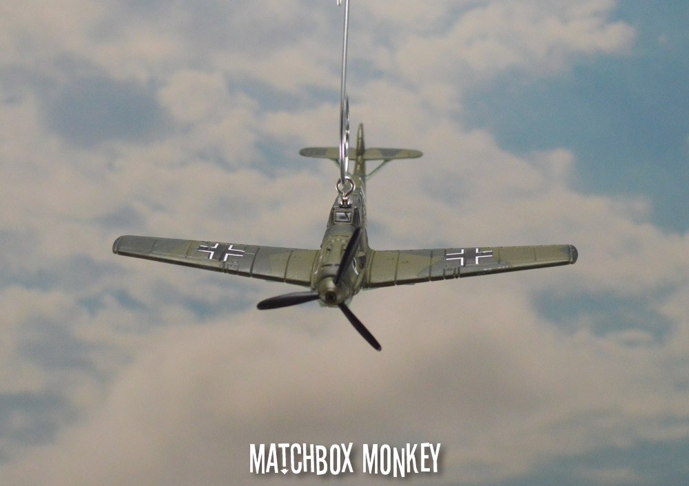 WWII German Bf 109 Messerschmitt Fighter Luftwaffe Werner Molders Plane Ornament