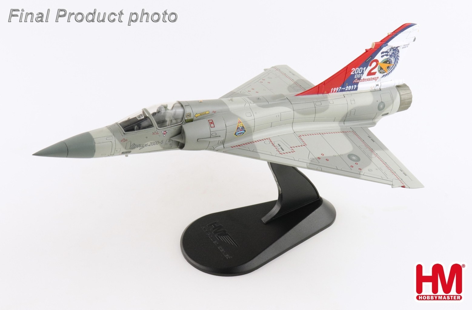 Hobby Master 1:72 Mirage 2000-5 20th Anniversary ROCAF Clean Config HA1621