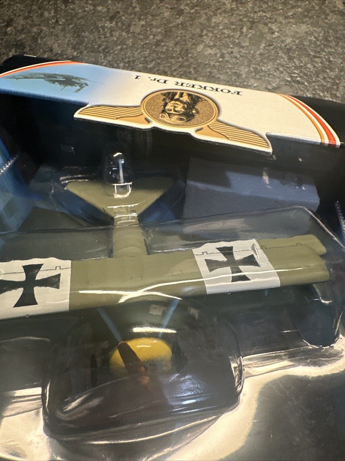 Matchbox Collectibles FOKKER Dr. 1 2003 WW1 Model Plane B6952-0813 New Sealed
