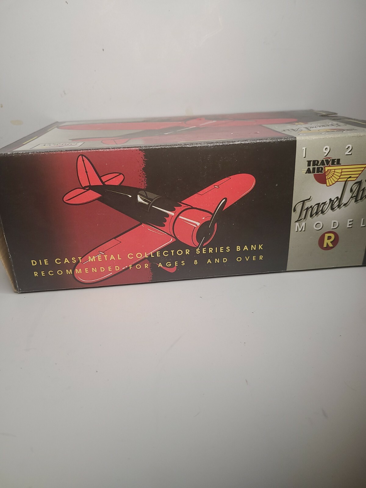 1929 Travel Air Model R Valvoline V100 Die-Cast Bank Stock # 40020