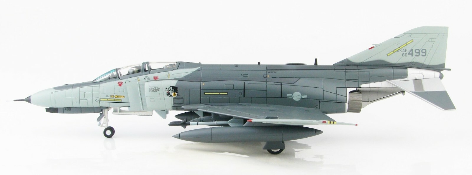 F-4E, F-4 Phantom II – Republic of Korea Air Force 1/72 Scale Diecast Model – HM