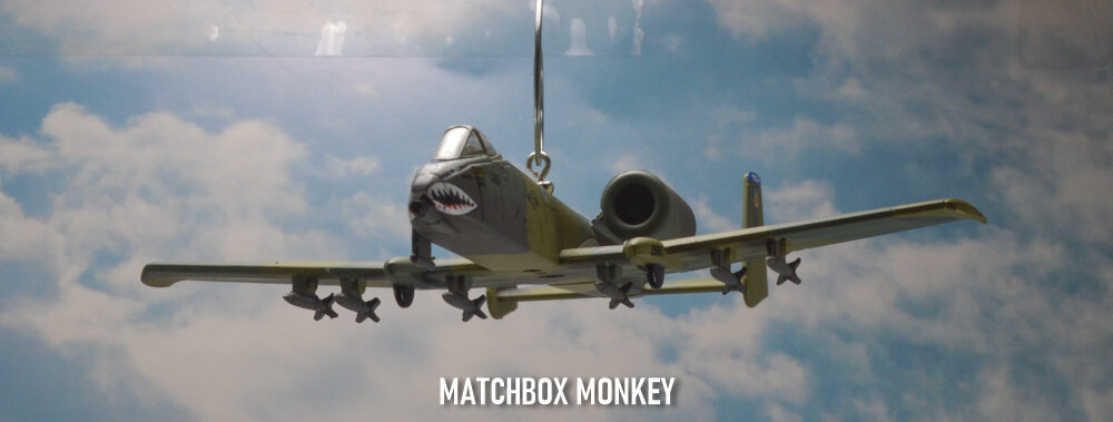 USAF A-10 Thunderbolt II Warthog Fighter Plane Custom Christmas Ornament Hog