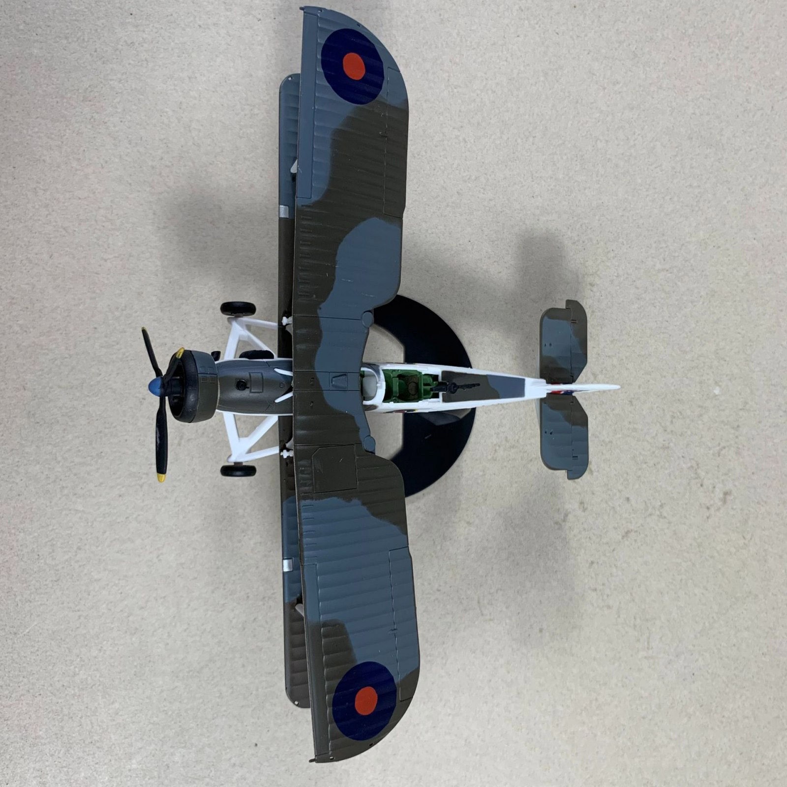 1/72 WWII British Navy Fairey Swordfish Aircraft Model Restore Original Airplane
