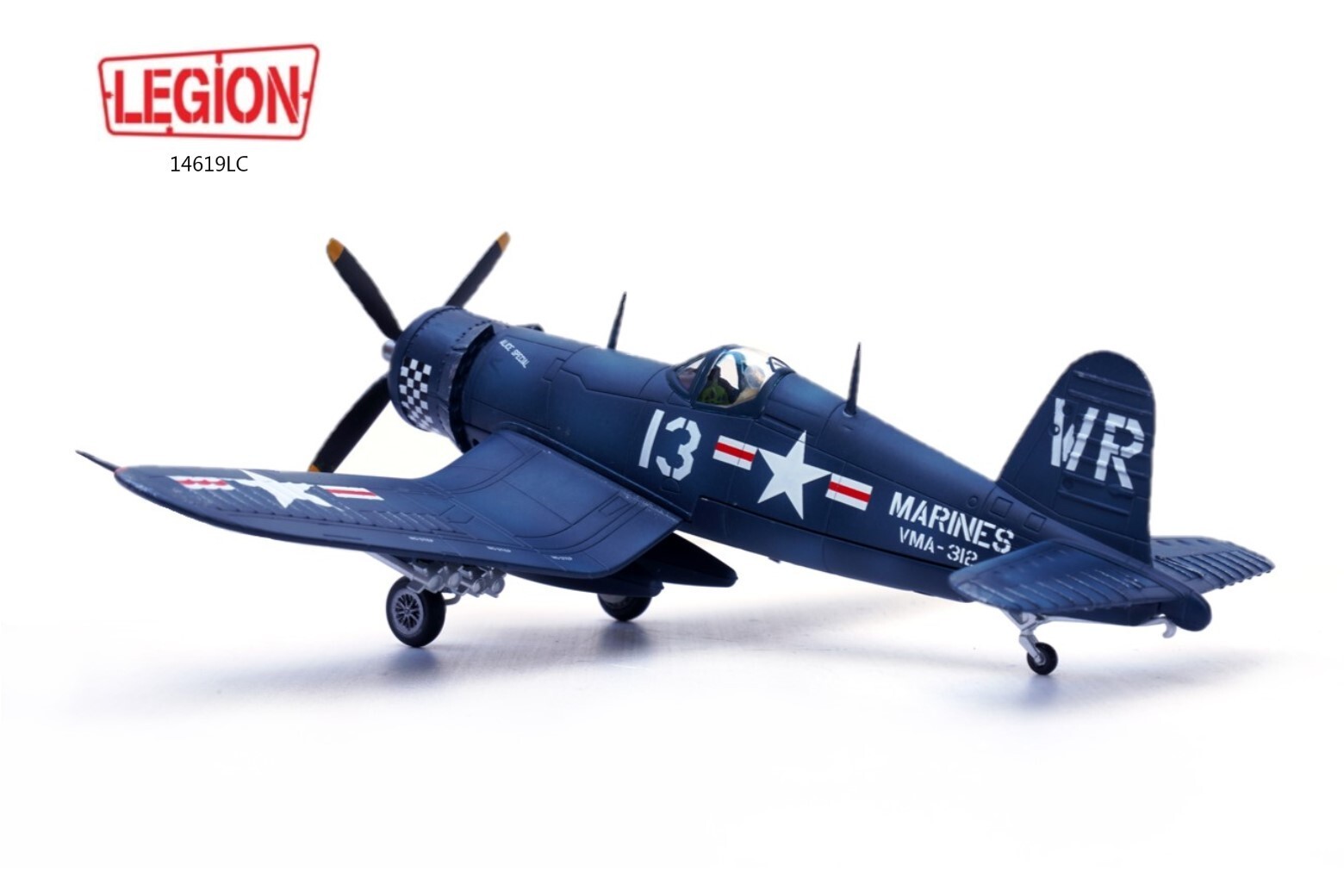 Legion Models 14619LC – 1:72 F4U-4 Corsair BuNO 97208 WR13 of VMF-312 USS Bataan