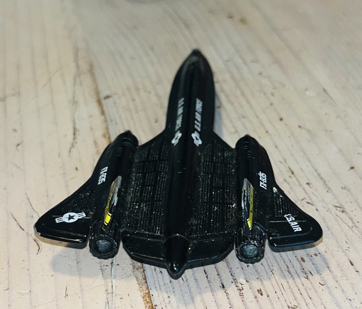 Matchbox Skybusters SB29 – SR71 Blackbird USAF Jet Vintage 1980 Lockheed Martin