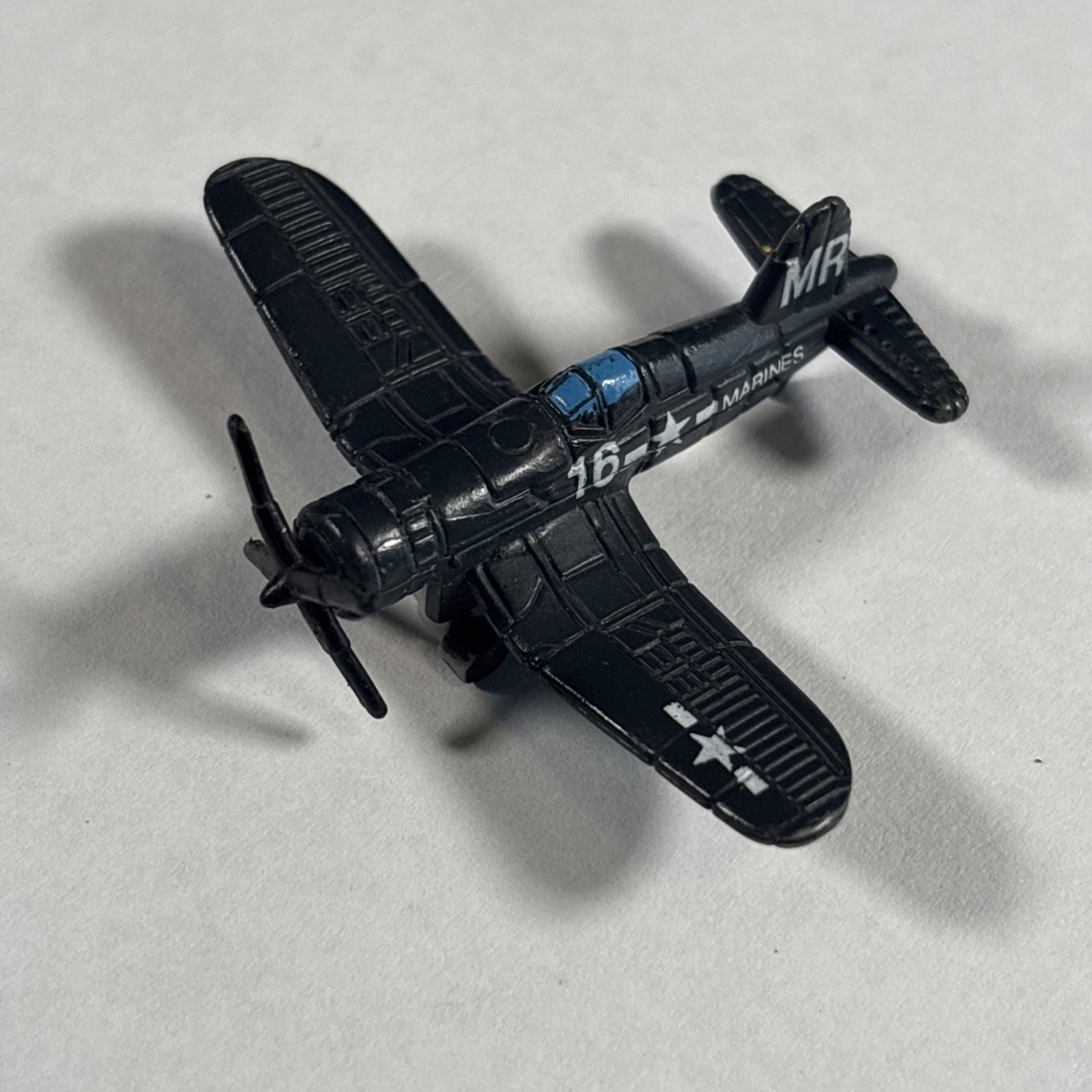 Micro Machines F4U Corsair Fighter Aircraft Galoob 1996 LGTI Marines Plane Rare
