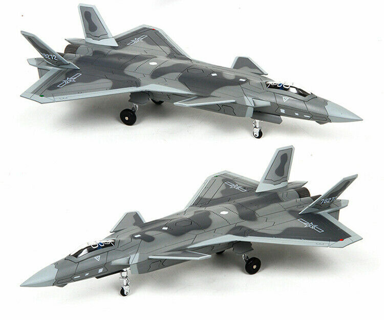 Terebo 1/72 China J-20 AVIC j20 Fighter Diecast Model in box