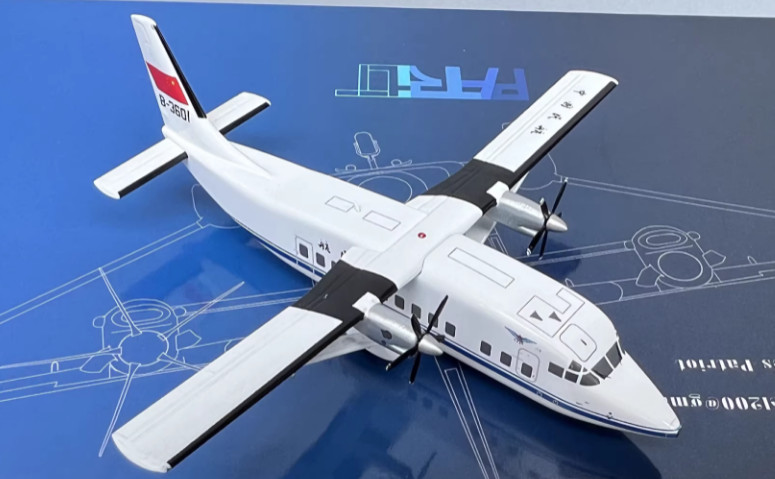 1:200 Patriot CAAC Short360 Passenger Plane Airplane Diecast Aircraft Model