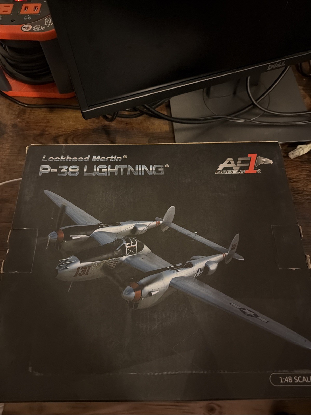 NEW Lockheed Martin P-38 Lightning Air Force 1 Model 1/48 WWII Fork Tailed Devil