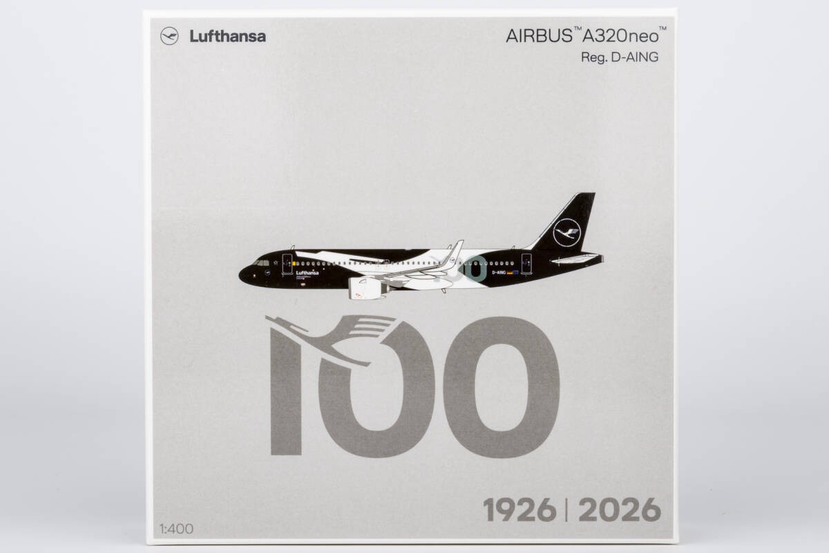 NGmodel Lufthansa A320neo D-AING 100th anniversary 1/400 796844