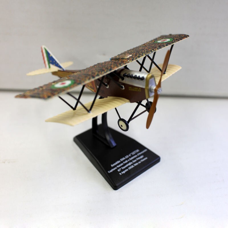 1:72 Scale Alloy Diecast Military Model Ansaldo SVA.10 Reconnaissance Aircraft