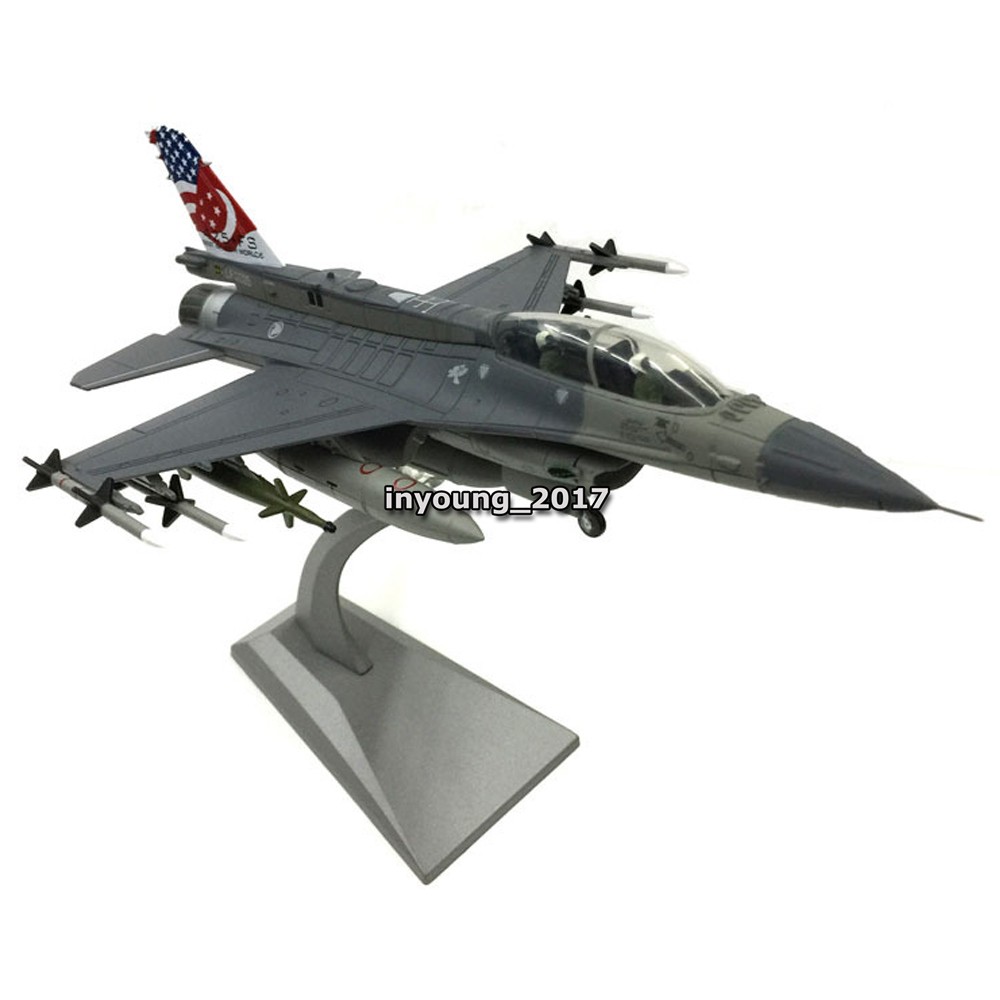 1/72 F-16D Block 50/52 Fighter Airplane Model Diecast Metal Military Plane Model
