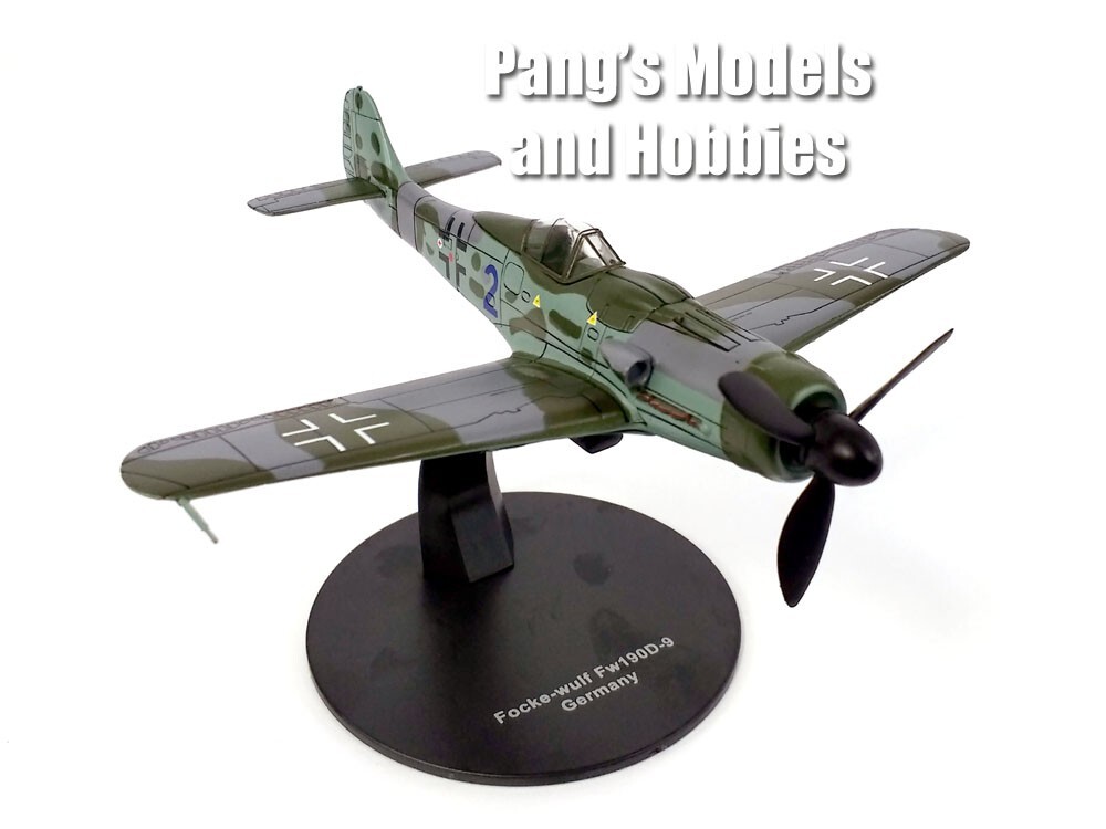 Focke-Wulf Fw-190D Fw-190 Würger Shrike German Fighter 1/72 Scale Diecast Model