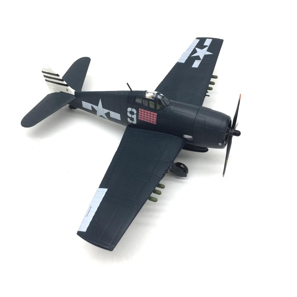 1:72 WWII U.S. F6F Hellcat Shipboard Fighter Alloy Military Aircraft Model Craft