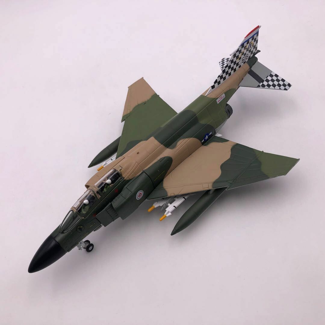 WLTK 1/100 USAF F-4C Phantom II Flighter Diecast Aircraft Jet Model in box