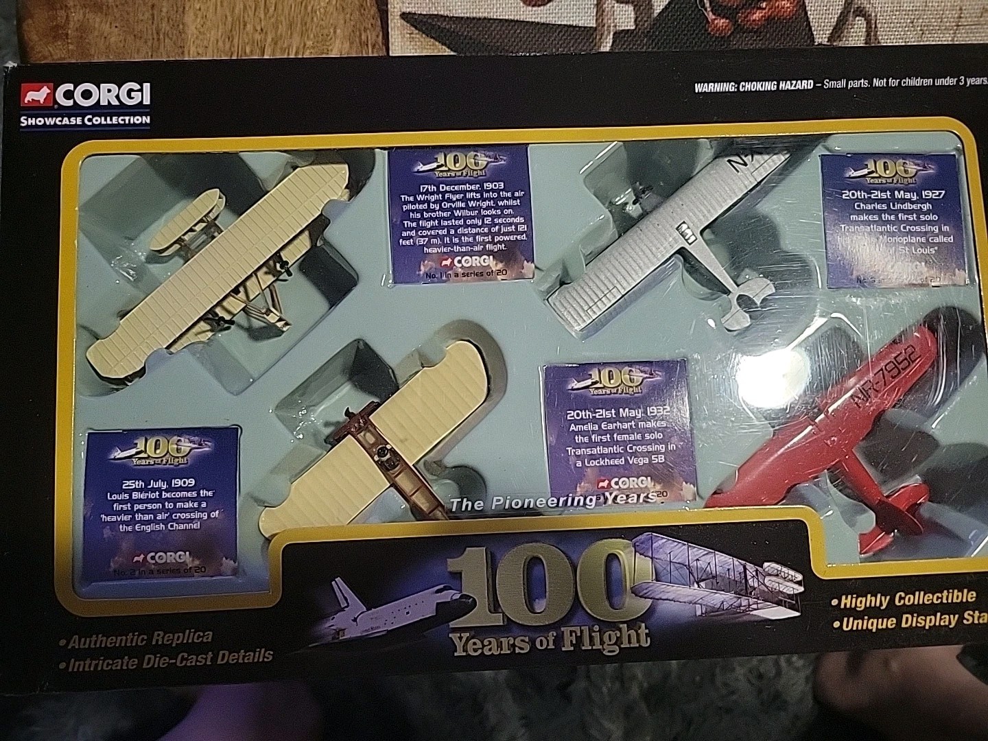 2003 Corgi Toys Showcase Collection 100 Years of Flight The Pioneering Years
