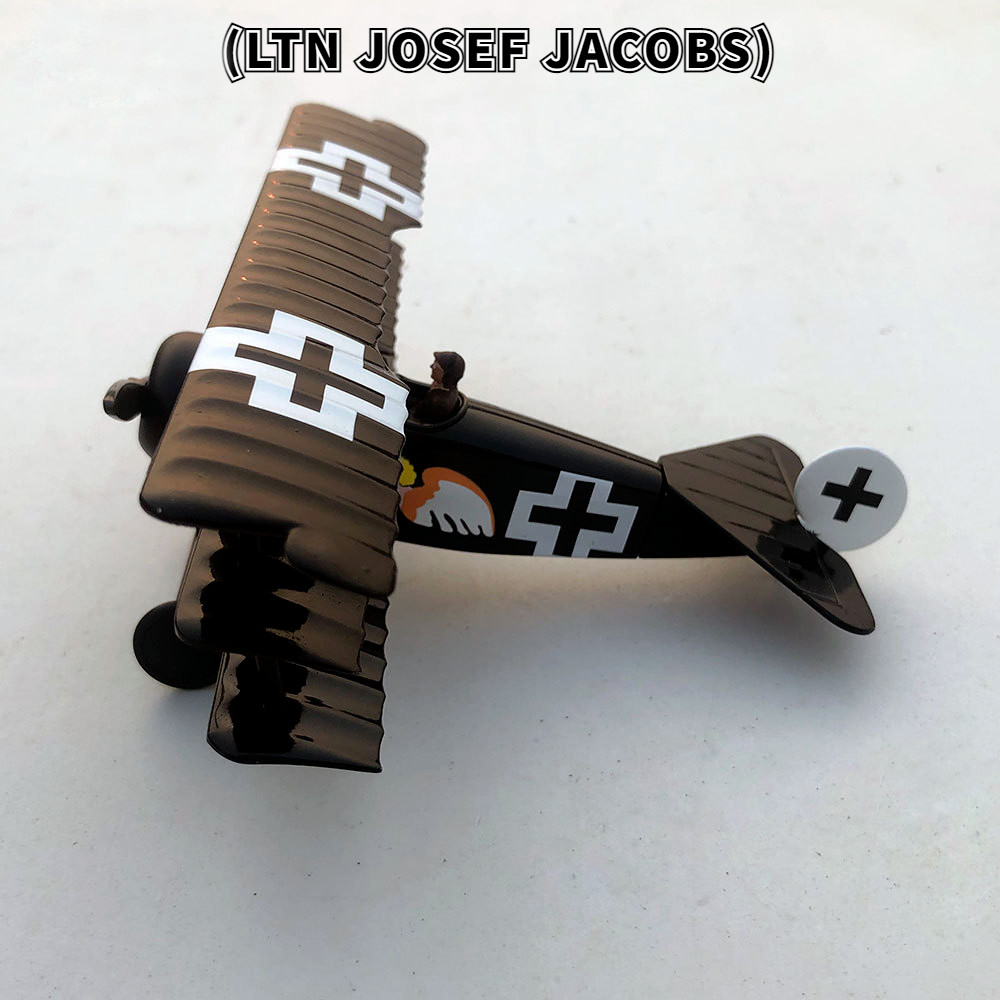 1:48 Diecast WW1 Fokker Dr.I Triplane Fighter Aircraft Model Military Collection