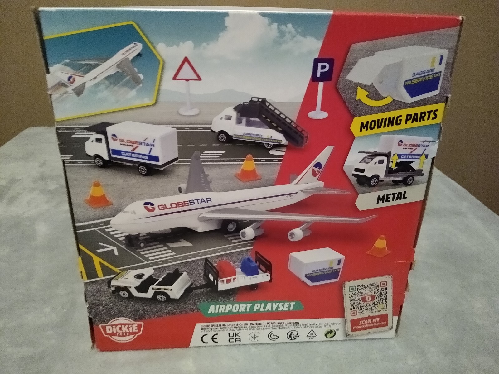 DICKIE TOYS CITY Airport Playset NEW in BOX.