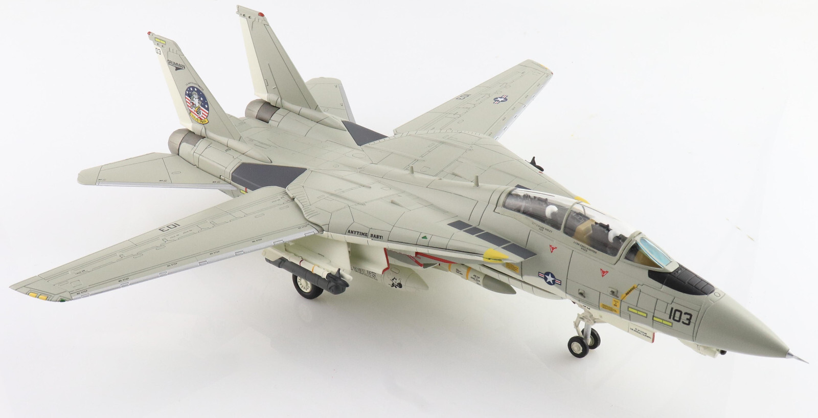 HA5252 1/72 F-14D Tomcat Sunset US Navy VF-31 Tomcatters AJ103 2006