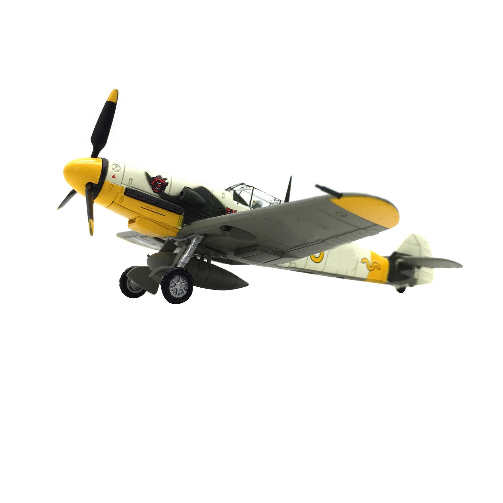 Messerschmitt BF-109 Diecast Model 1:72 Scale 13cm German Air Force Fighter