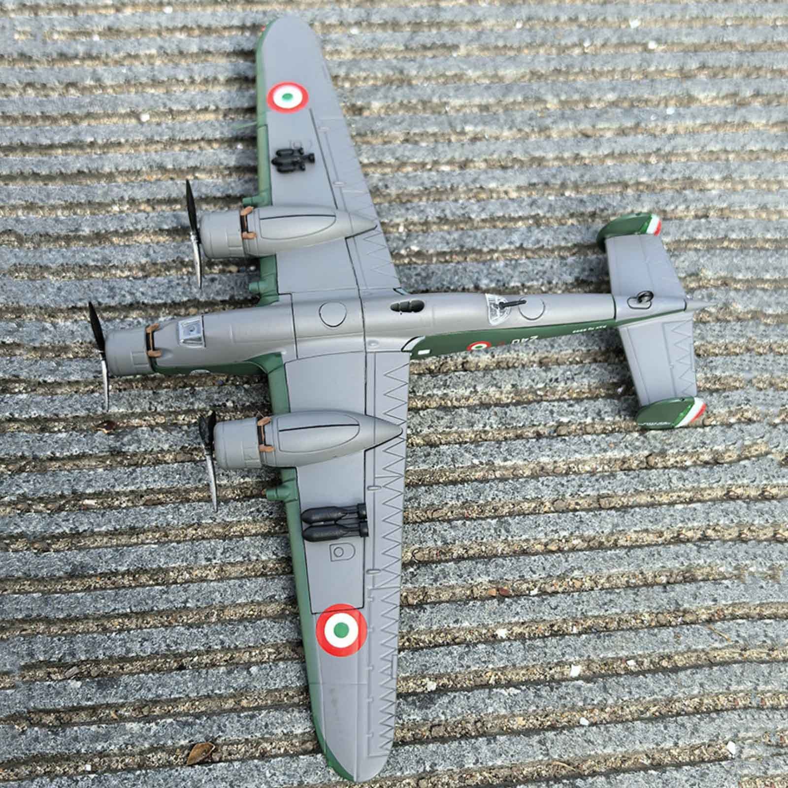 Good Quality 13cm Diecast Alloy 1/144 Scale WWII Italian CANT Z.1007bis Bomber