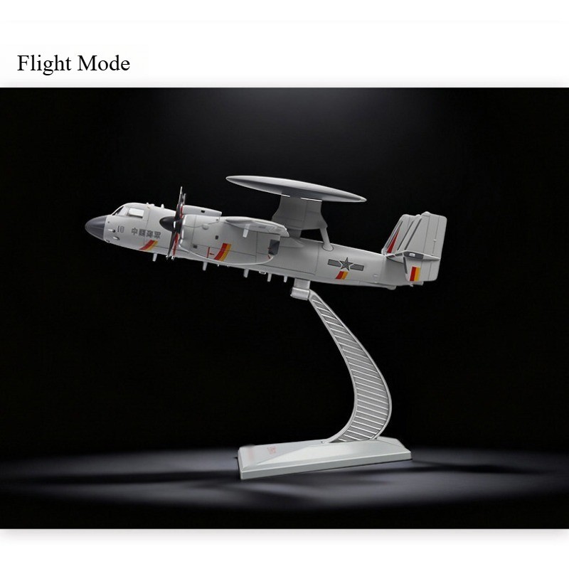 1:72 Aircraft Carrier Plane KJ-600 Airborne Early Warning Military Alloy Model