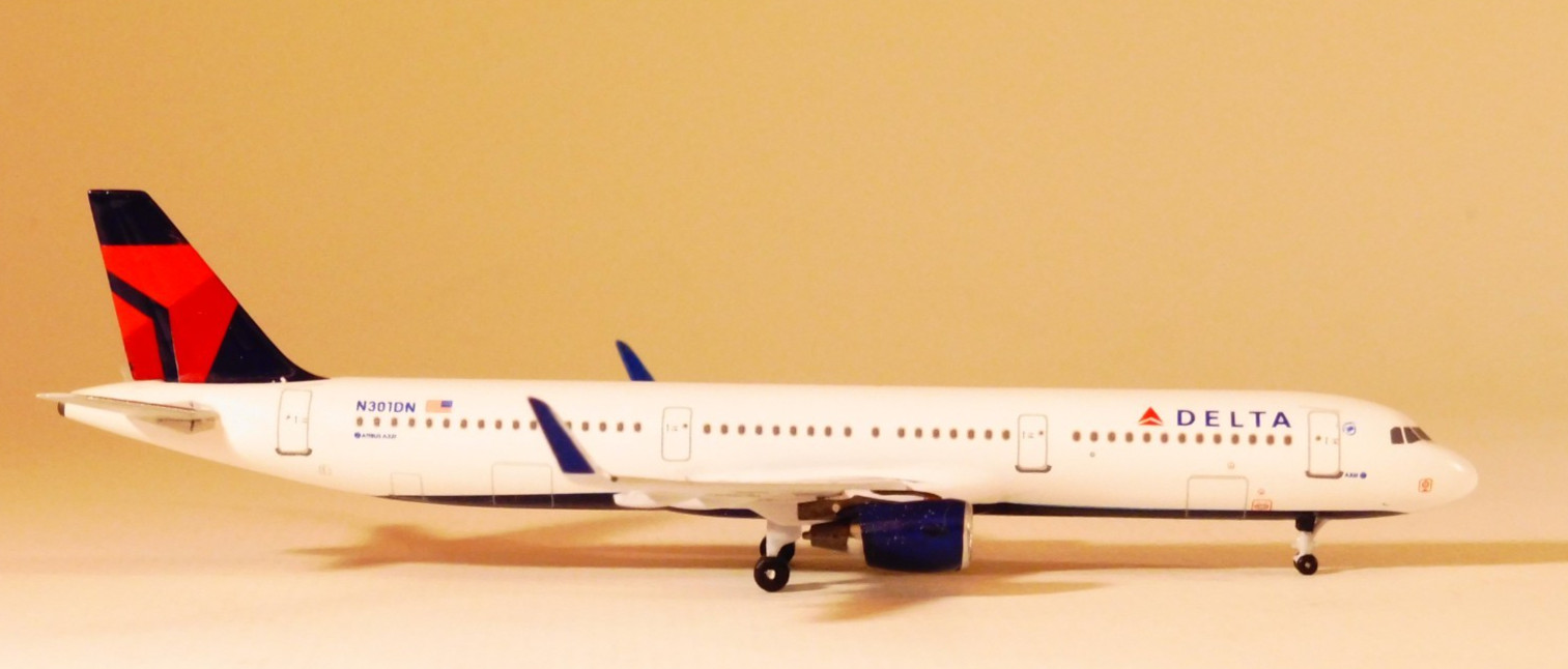1/400 Aeroclassics Delta Air Lines A321-211 N301DN/N301DV (Delta’s First A321)