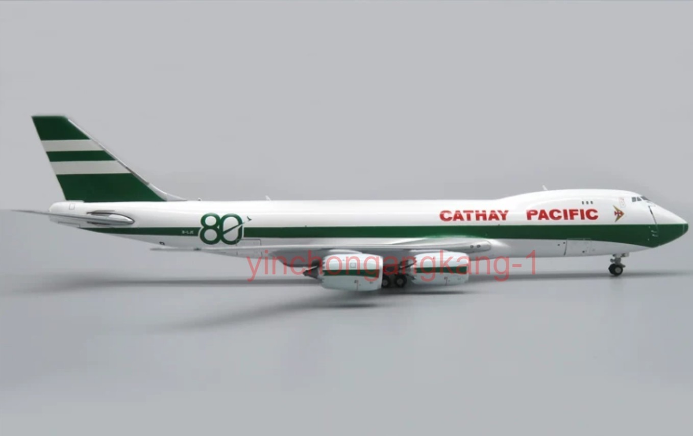 1:400 APOLLO Cathay Pacific B747-8F B-LJE 80th Open Nose Diecast Model