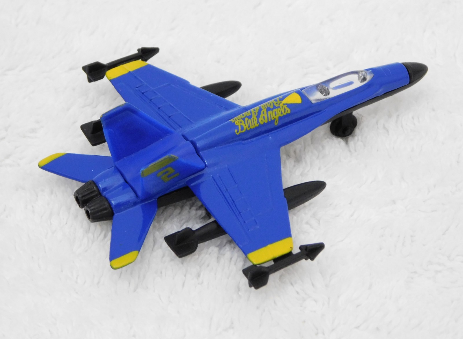 Lot of 2 Fighter Jets United States Air Force Thunderbirds & Blue Angels Diecast