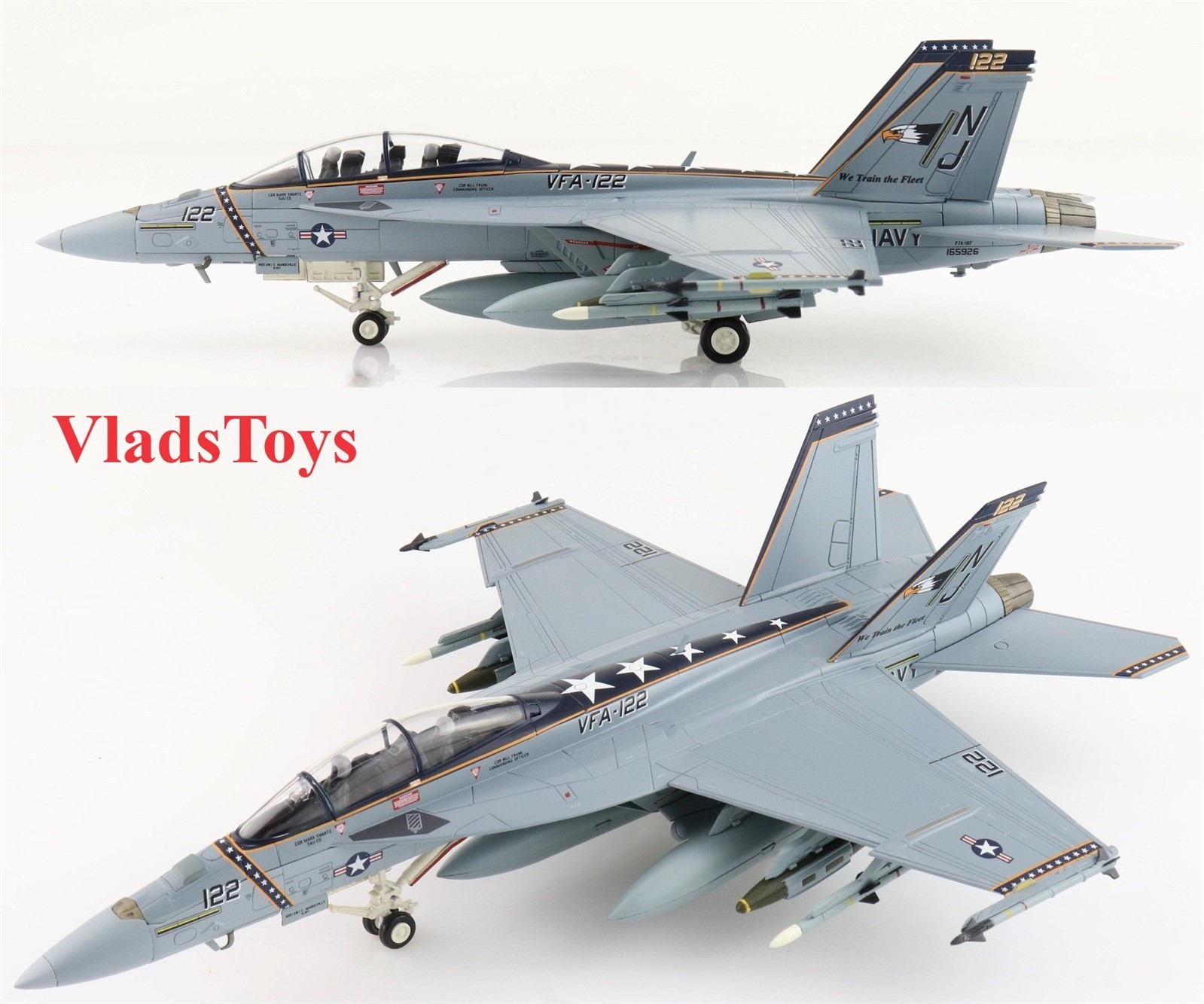 Hobby Master 1/72 F/A-18F Super Hornet VFA-122 Flying Eagles NJ122 HA5134