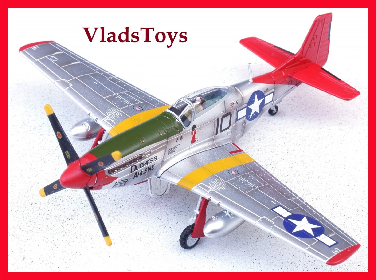 Legion 1/72 P-51D Mustang 332ndFG 100thFS Tuskegee Airmen Duchess Arlene 14663LE