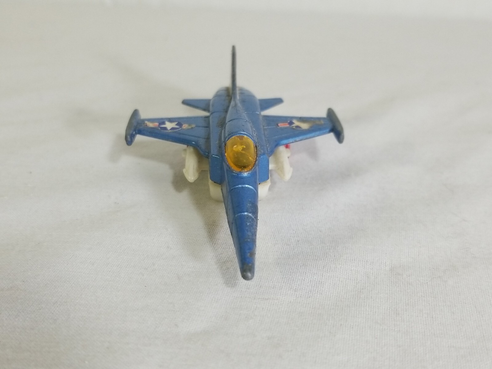 Vintage Die-Cast Jet Airplane Pull Back F-5A Freedom Made In Hong Kong