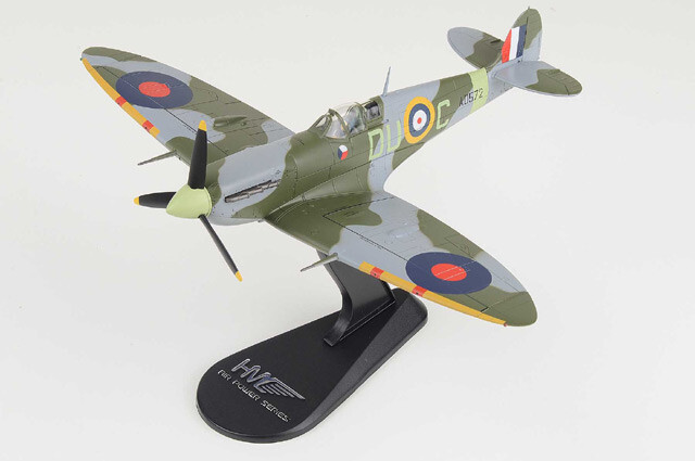 HA7858 Hobby Master Spitfire Mk V 1/48 Model AD572 RAF No.312 (Czech) Sqn