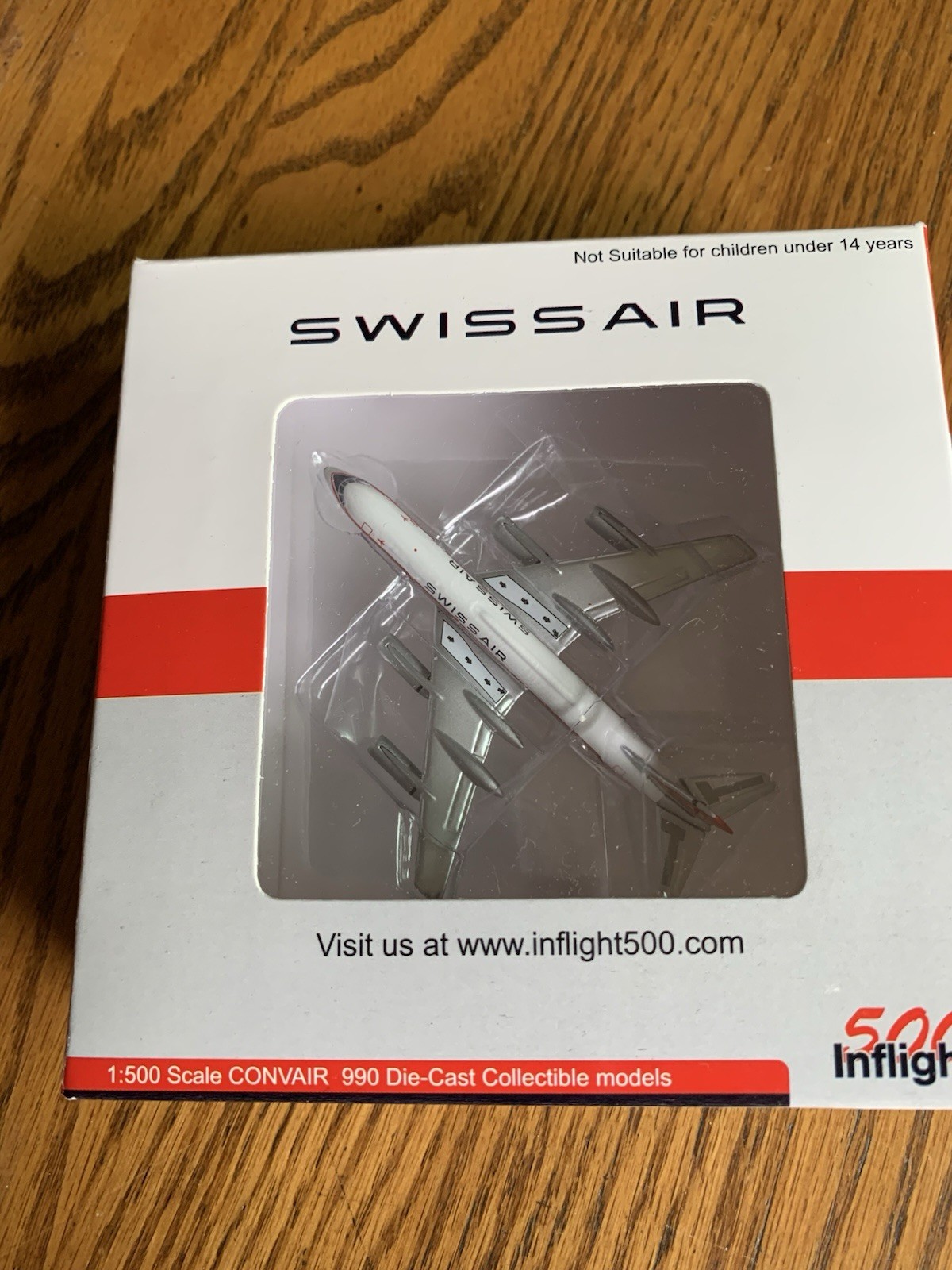 InFlight 500 Swissair Convair 990 1:500