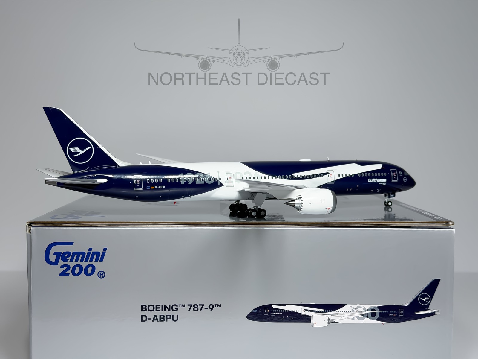 Lufthansa Boeing 787-9 1:200 Gemini Jets D-ABPU (G2DLH1483)