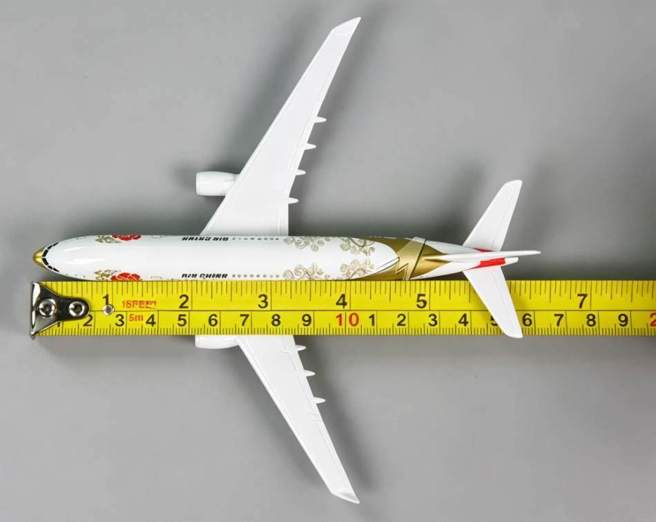 16cm Air China Airbus A330 Purple Gold Livery Diecast Collectible Plane Model